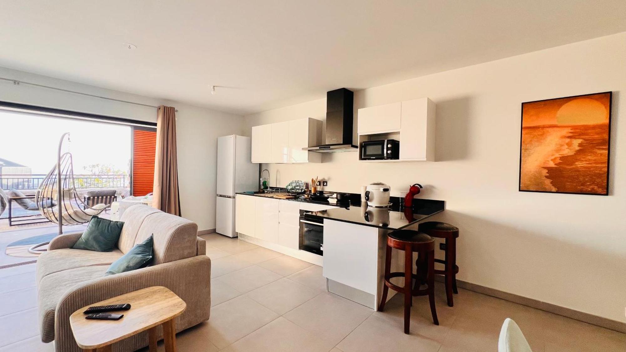 Le Reve Bleu Grand Anse Apartment Petite-Ile Exterior photo